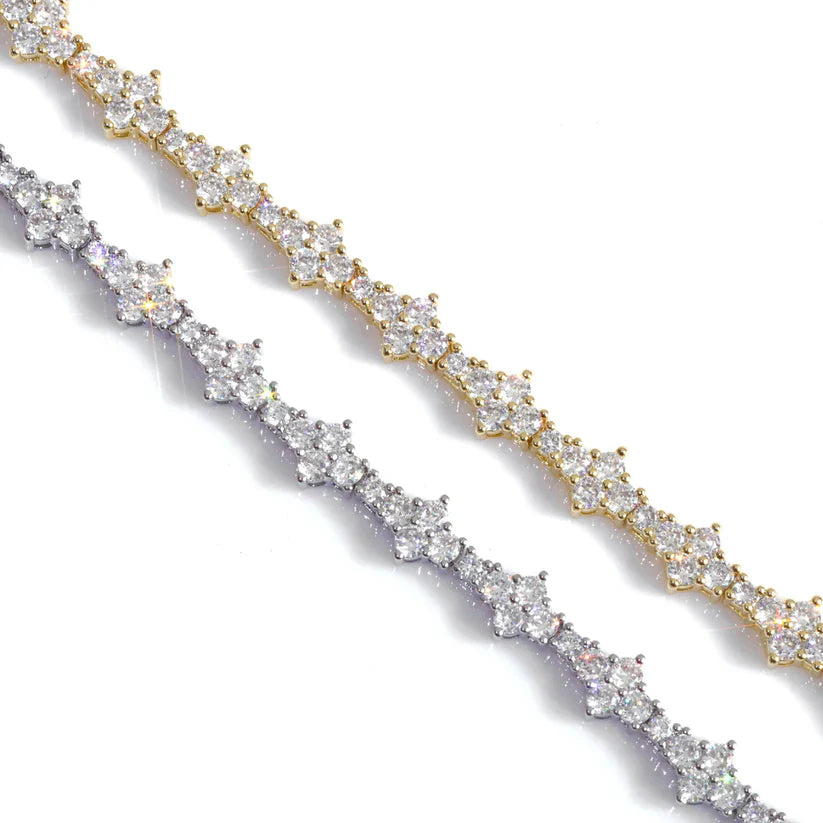 Mini Cross Tennis Bracelet