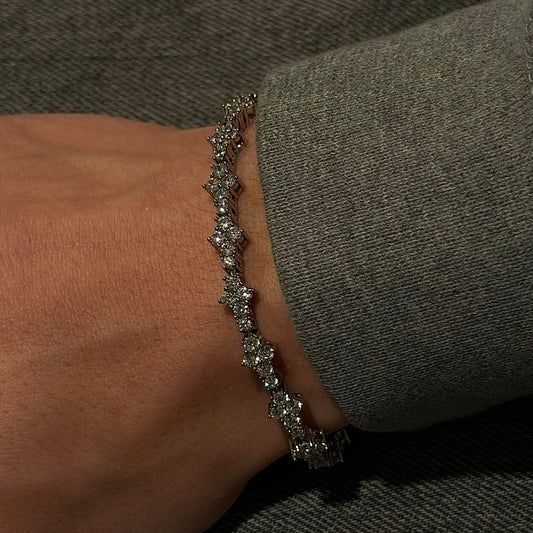 Mini Cross Tennis Bracelet